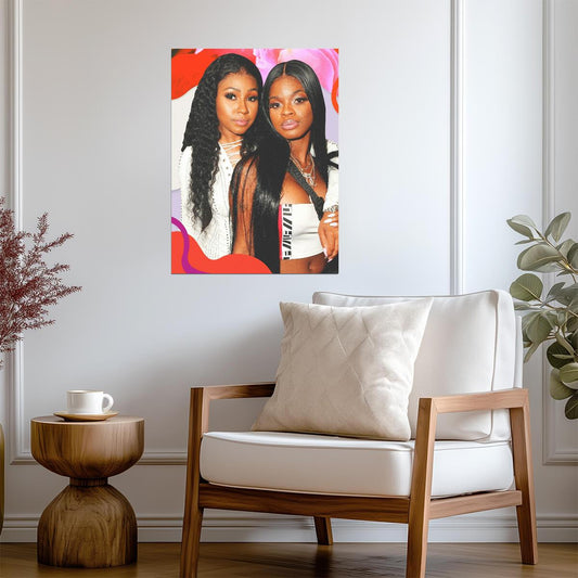 City Girls | Trap Music Duo | Celebrity Poster - Music Poster