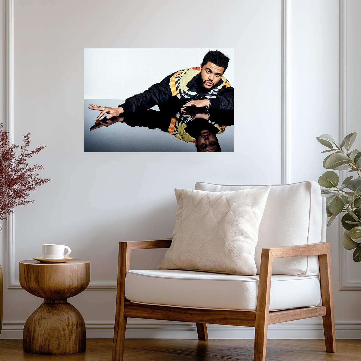 The Weeknd Reflection Photoshoot | Modern Music Poster | R&B Star Wall Art - Music Poster