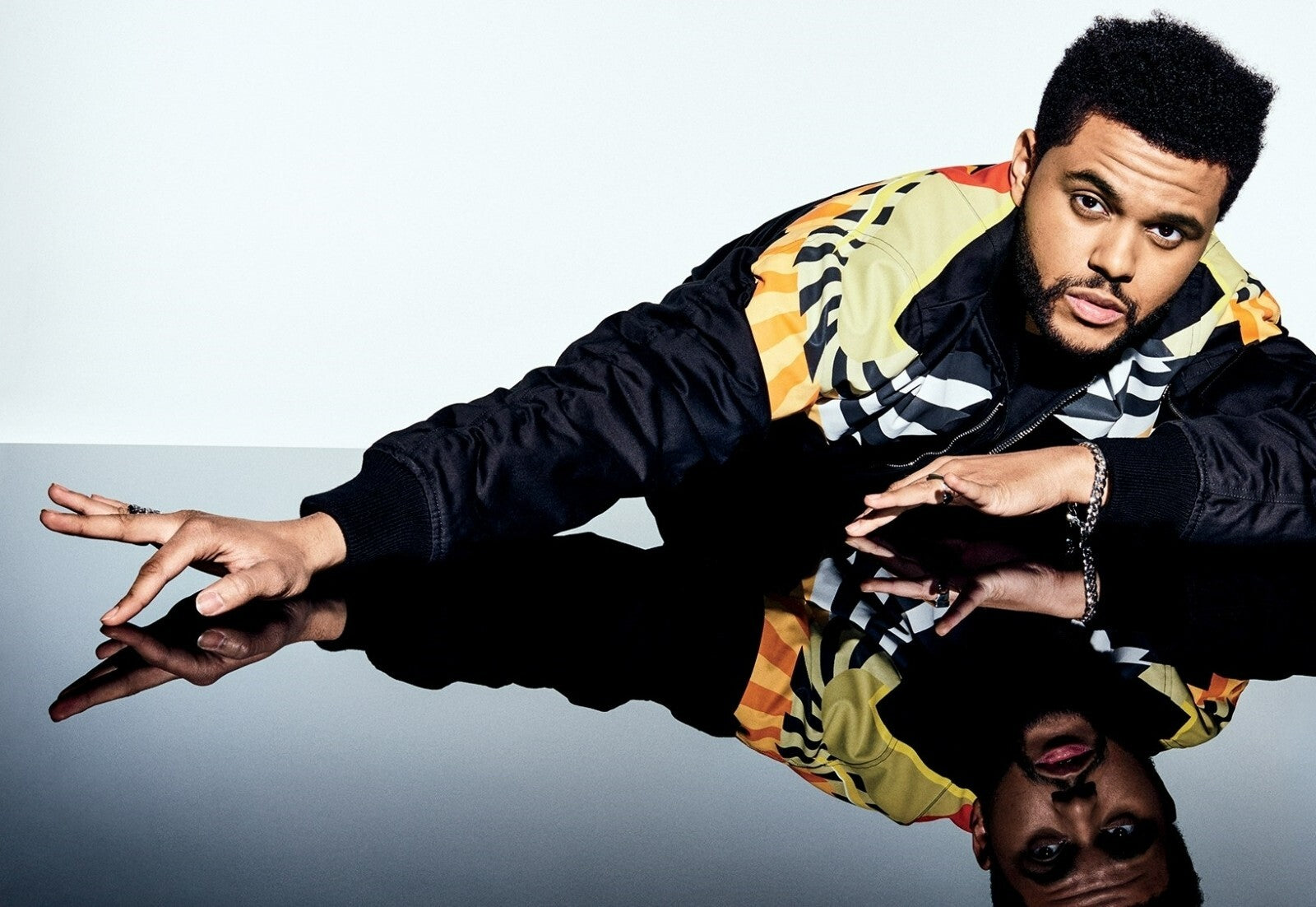 The Weeknd Reflection Photoshoot | Modern Music Poster | R&B Star Wall Art - Music Poster