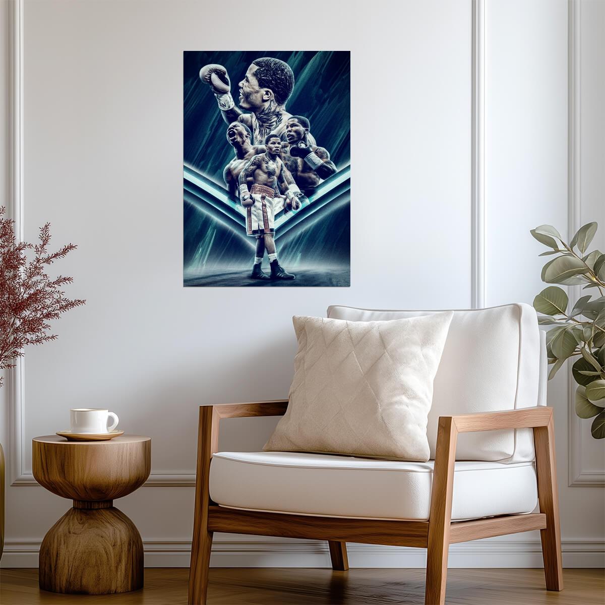 Gervonta Tank Davis | Boxing Poster | Combat Sports Legend Art - Sports Poster