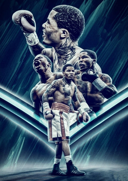 Gervonta Tank Davis | Boxing Poster | Combat Sports Legend Art - Sports Poster