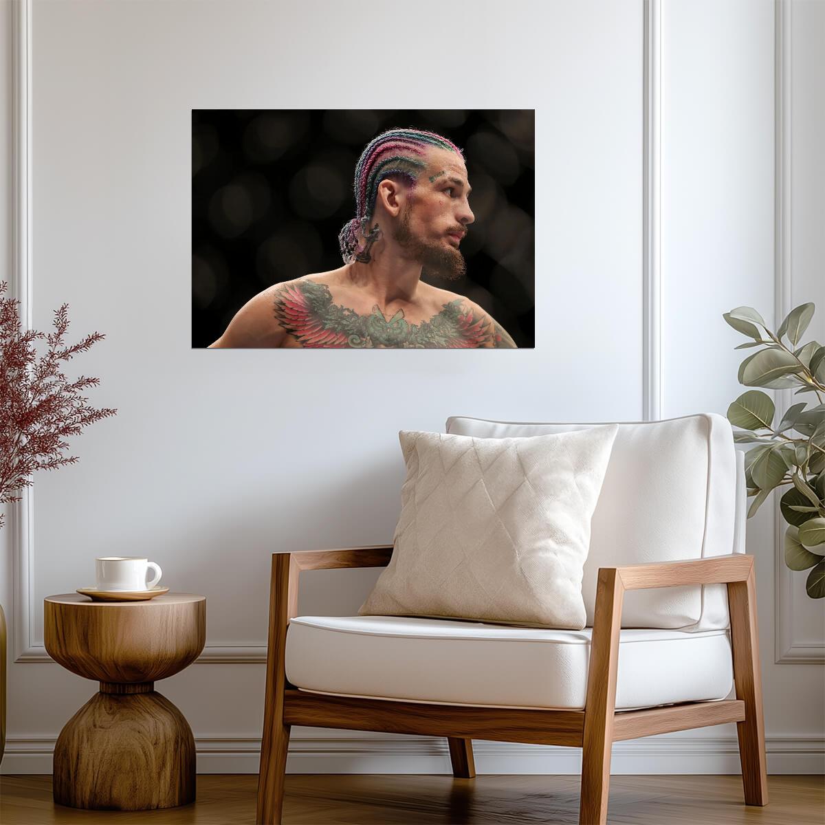 Sean O'Malley Suga Show Profile | UFC Poster | Bantamweight Champion Art - Sports Poster