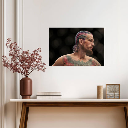 Sean O'Malley Suga Show Profile | UFC Poster | Bantamweight Champion Art - Sports Poster
