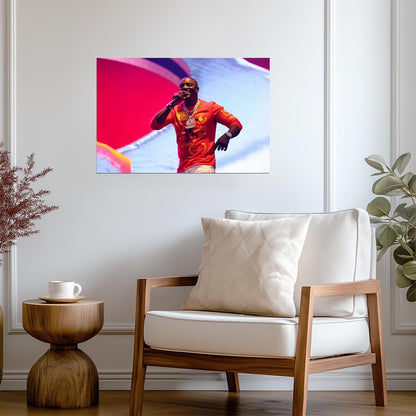 Akon Live Performance | Concert Poster | Hip Hop Music Art - Music Poster