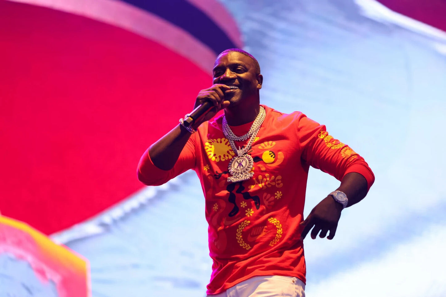 Akon Live Performance | Concert Poster | Hip Hop Music Art - Music Poster
