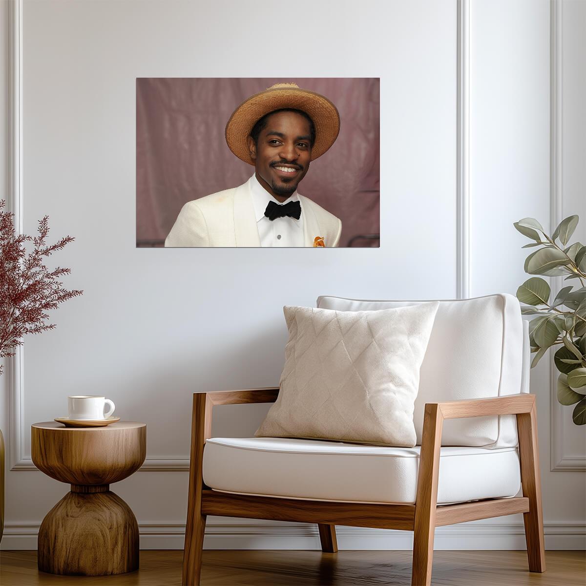 André 3000 | Rap Music Star | Hip Hop Culture Poster - Music Poster