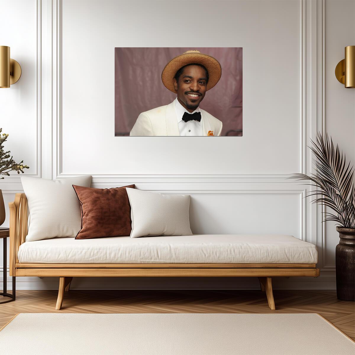 André 3000 | Rap Music Star | Hip Hop Culture Poster - Music Poster