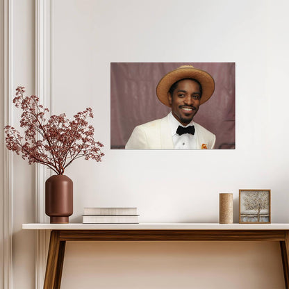 André 3000 | Rap Music Star | Hip Hop Culture Poster - Music Poster