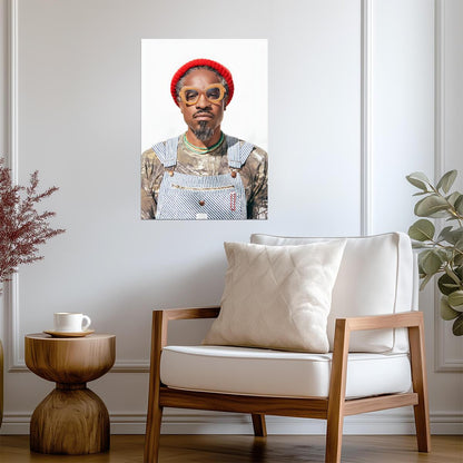 André 3000 | Musician Wall Art | Alternative Hip Hop Poster - Music Poster