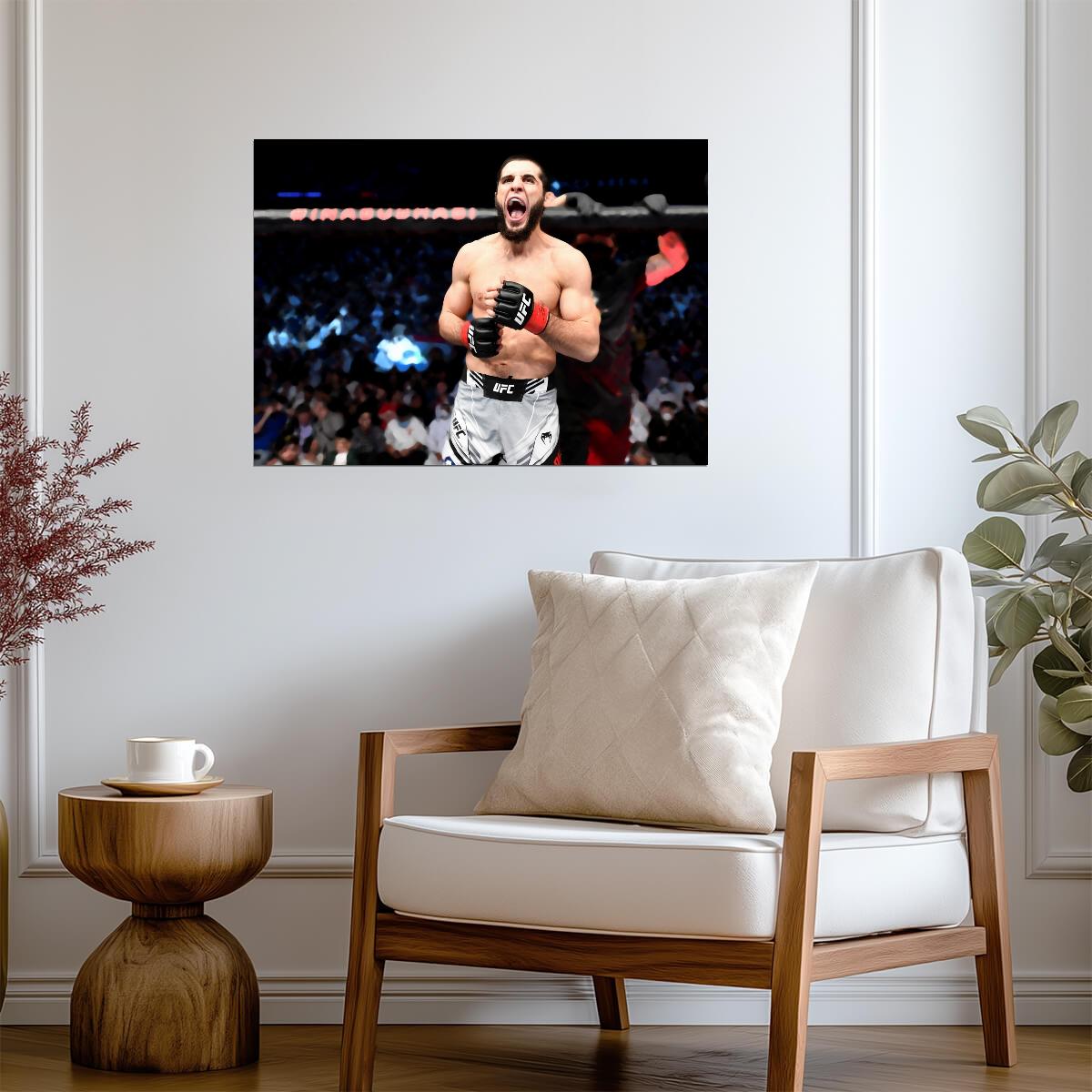 Islam Makhachev | UFC Champion | MMA Poster - Sports Poster