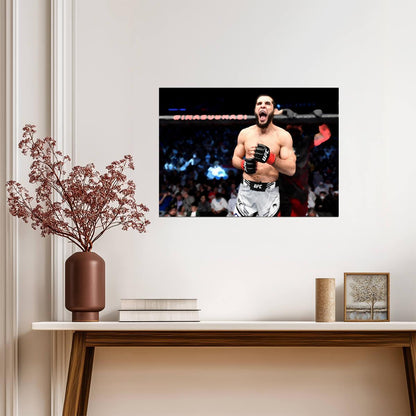 Islam Makhachev | UFC Champion | MMA Poster - Sports Poster