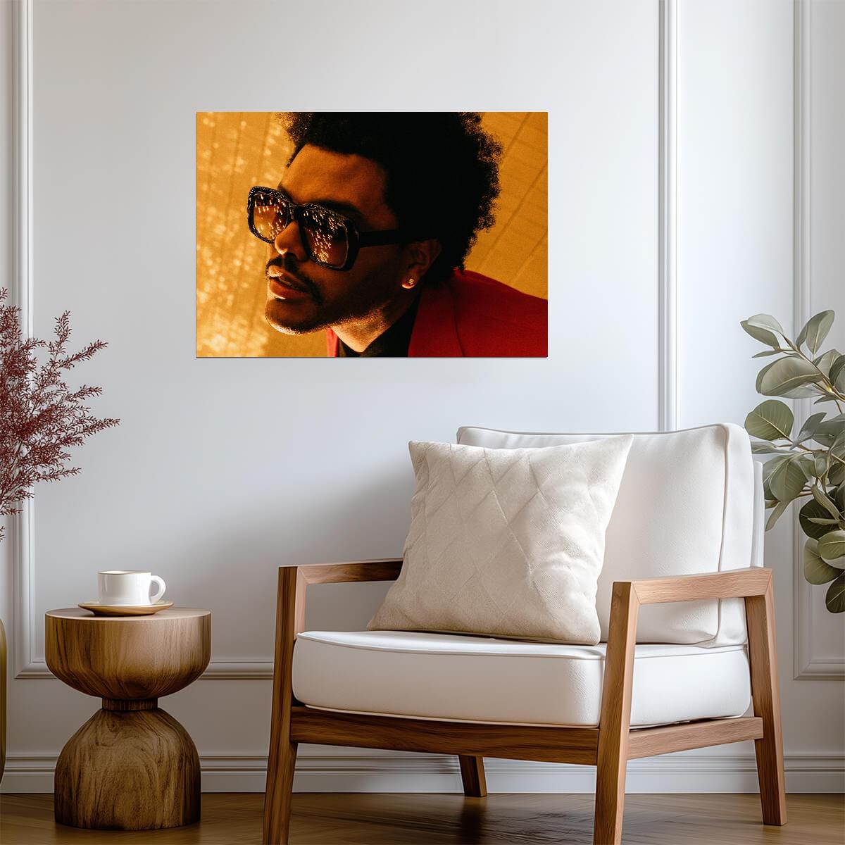 The Weeknd After Hours Era | Blinding Lights Music Poster | Modern R&B Wall Art - Music Poster