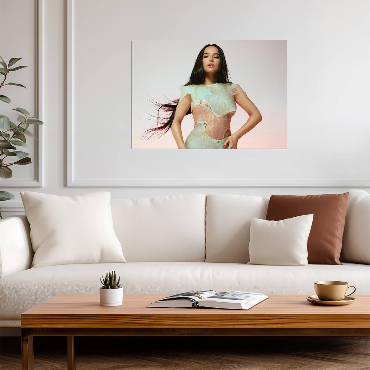 Becky G | Pastel Music Art | Female Artist Poster - Music Poster