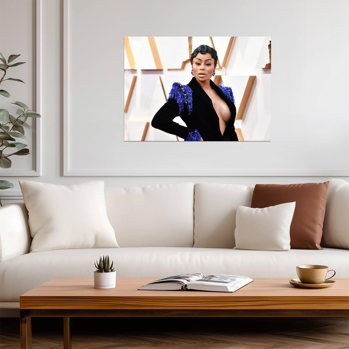 Blac Chyna | Reality TV Star Poster | Celebrity Portrait - Celebrities Poster
