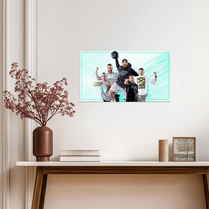 Dude Perfect | Pastel Art Print | Fan Gift Poster - Celebrities Poster