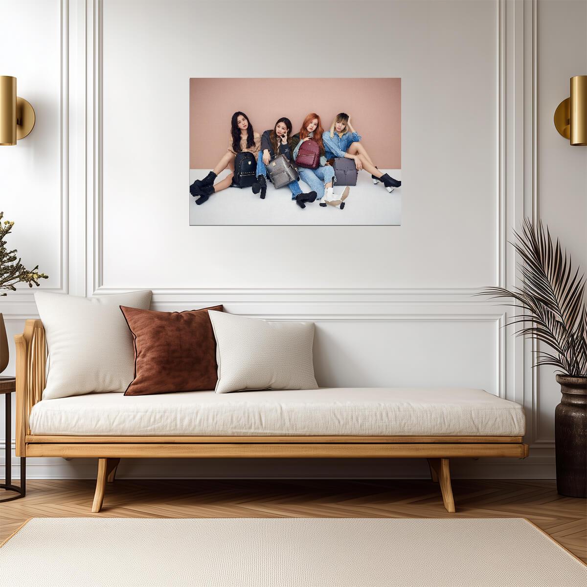 Blackpink Group Photoshoot | K-Pop Stars Poster | Gift for Blink Fan - Music Poster