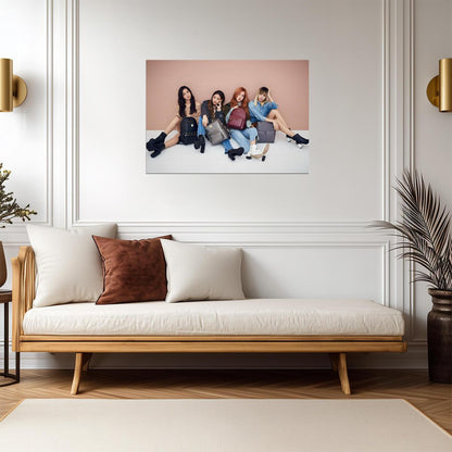 Blackpink Group Photoshoot | K-Pop Stars Poster | Gift for Blink Fan - Music Poster