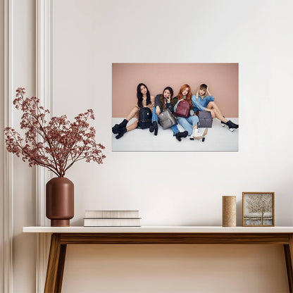 Blackpink Group Photoshoot | K-Pop Stars Poster | Gift for Blink Fan - Music Poster