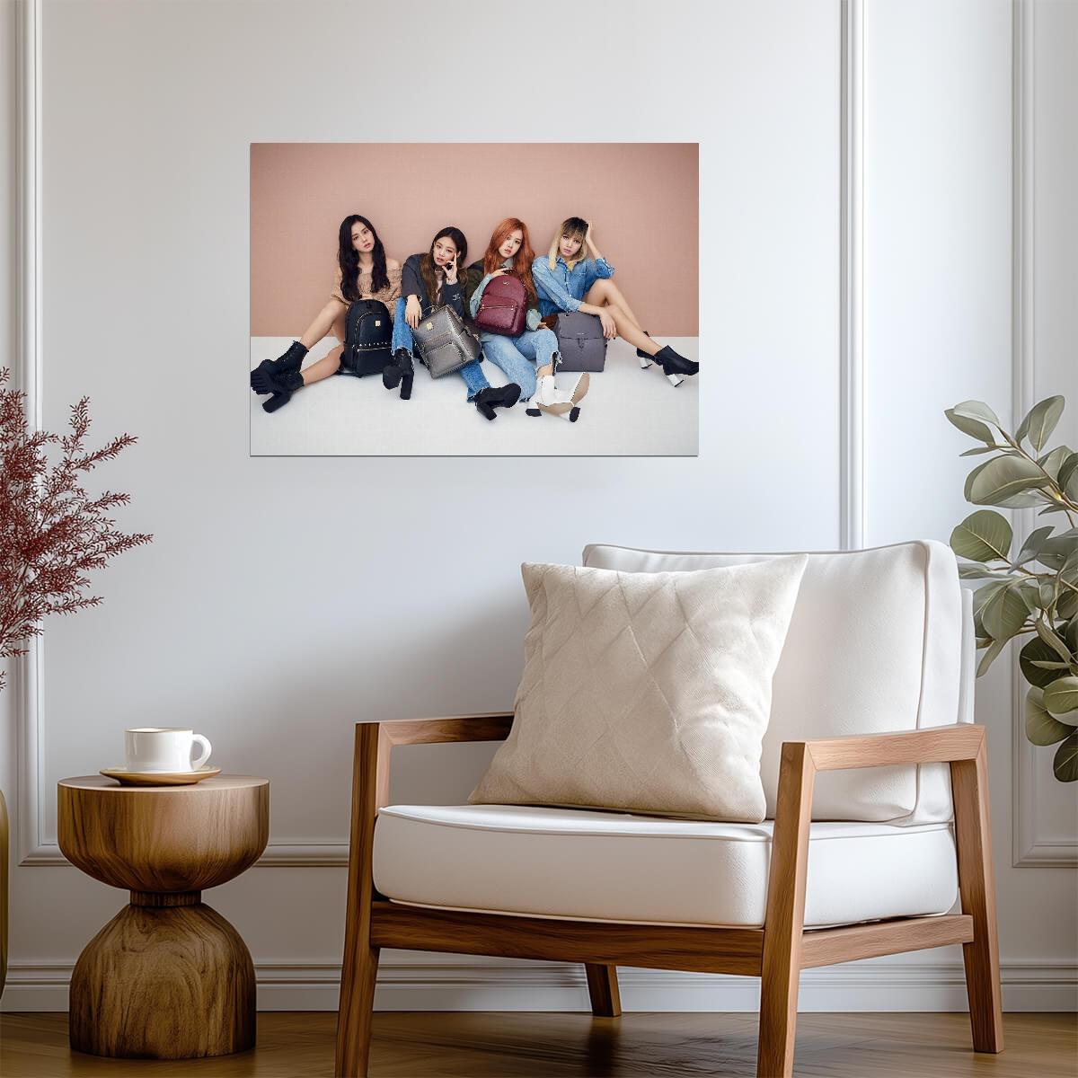Blackpink Group Photoshoot | K-Pop Stars Poster | Gift for Blink Fan - Music Poster