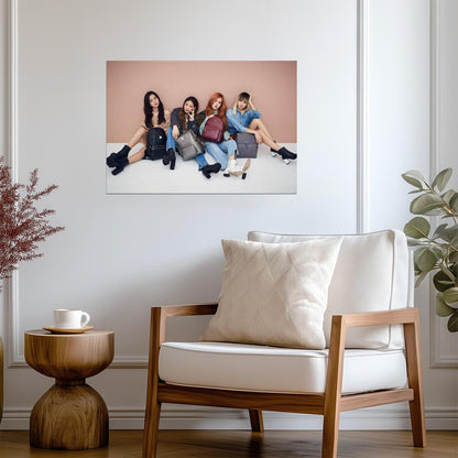 Blackpink Group Photoshoot | K-Pop Stars Poster | Gift for Blink Fan - Music Poster