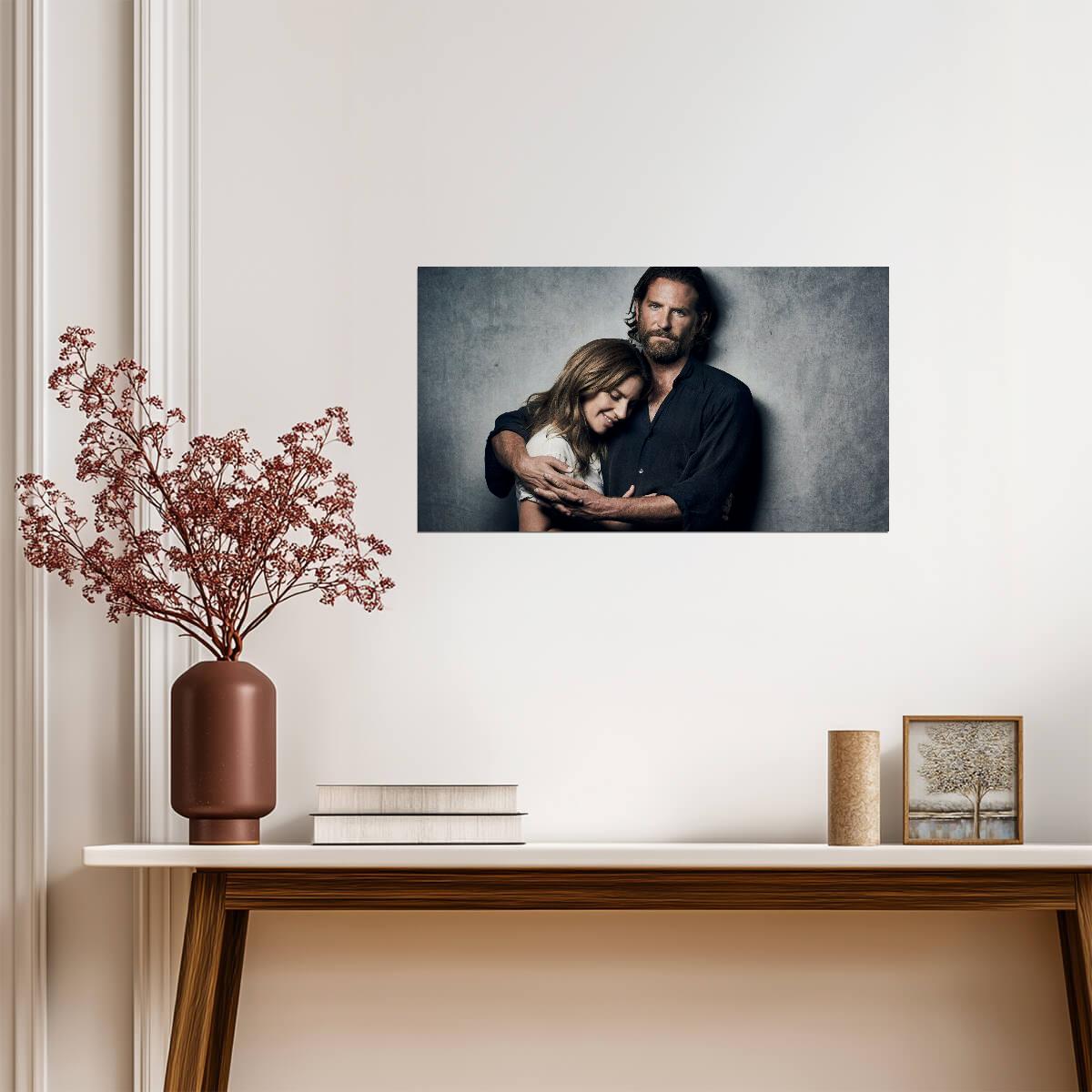 A Star Is Born Cooper Gaga | Movie Poster | Romantic Drama Print - Movies & TV Poster