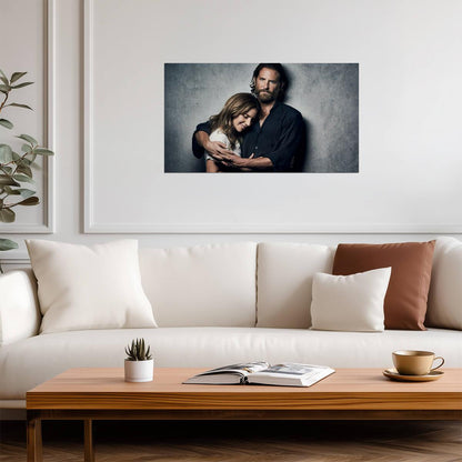 A Star Is Born Cooper Gaga | Movie Poster | Romantic Drama Print - Movies & TV Poster