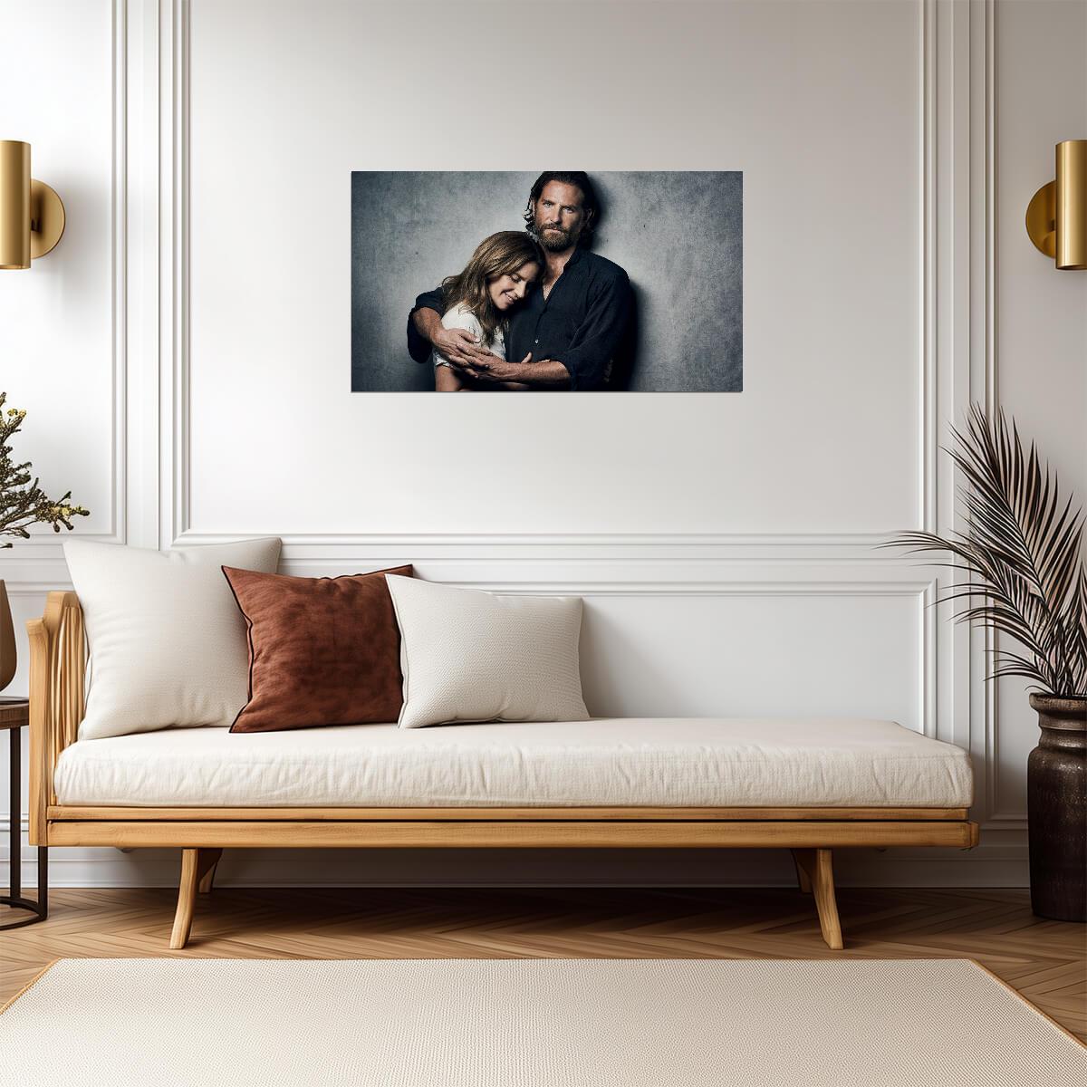 A Star Is Born Cooper Gaga | Movie Poster | Romantic Drama Print - Movies & TV Poster