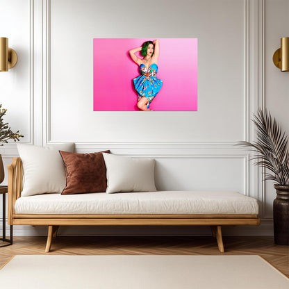 Katy Perry Poster | Pop Singer Print - Music Poster