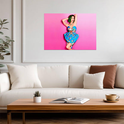 Katy Perry Poster | Pop Singer Print - Music Poster