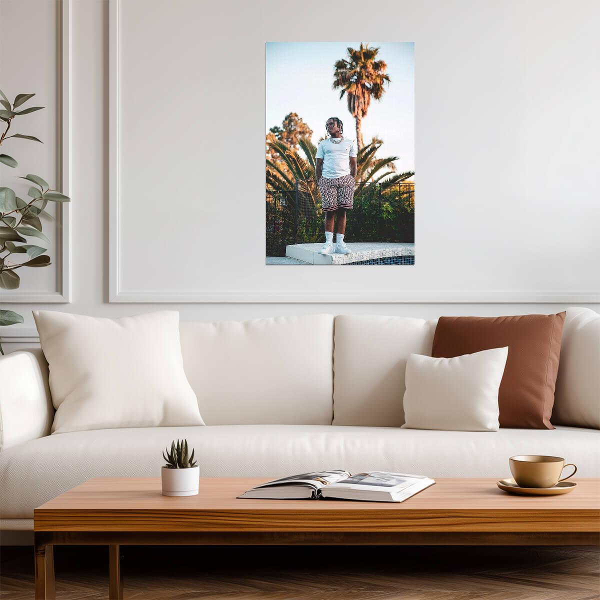 42 Dugg Portrait | Music Poster | Detroit Rapper Wall Art - Music Poster