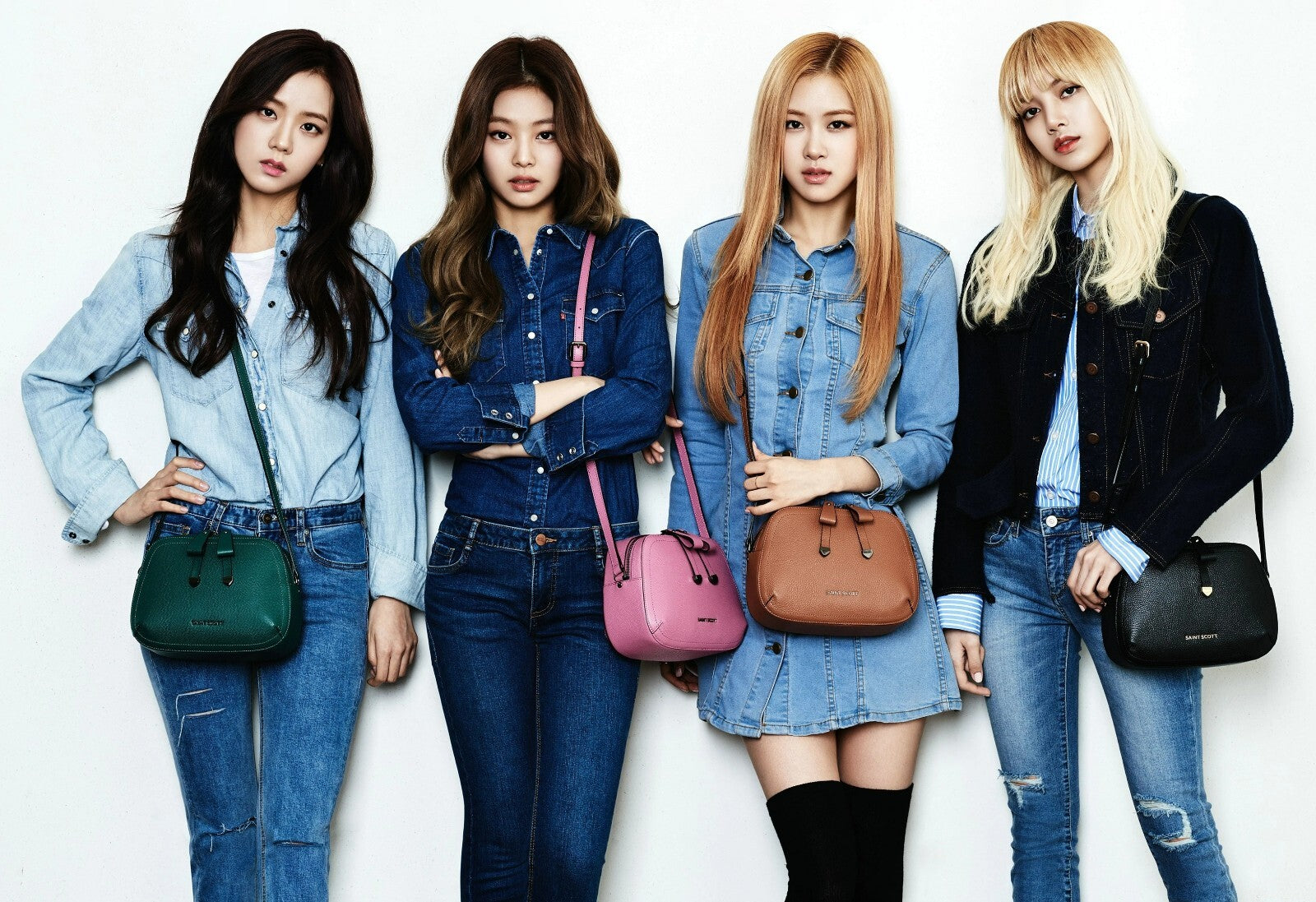 Blackpink Jisoo Jennie Rosé & Lisa | K-Pop Music Poster | Gift for Blink Fan - Music Poster