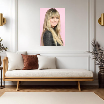 Heidi Klum | Runway Legend | Art Poster - Celebrities Poster