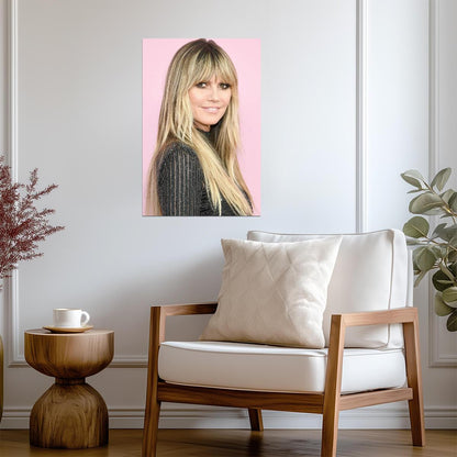 Heidi Klum | Runway Legend | Art Poster - Celebrities Poster
