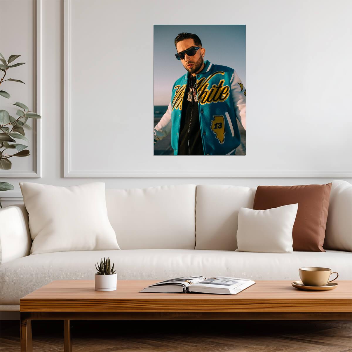 De La Ghetto | Colorful Art Print | Singer Poster - Music Poster