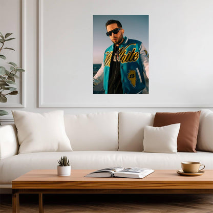 De La Ghetto | Colorful Art Print | Singer Poster - Music Poster