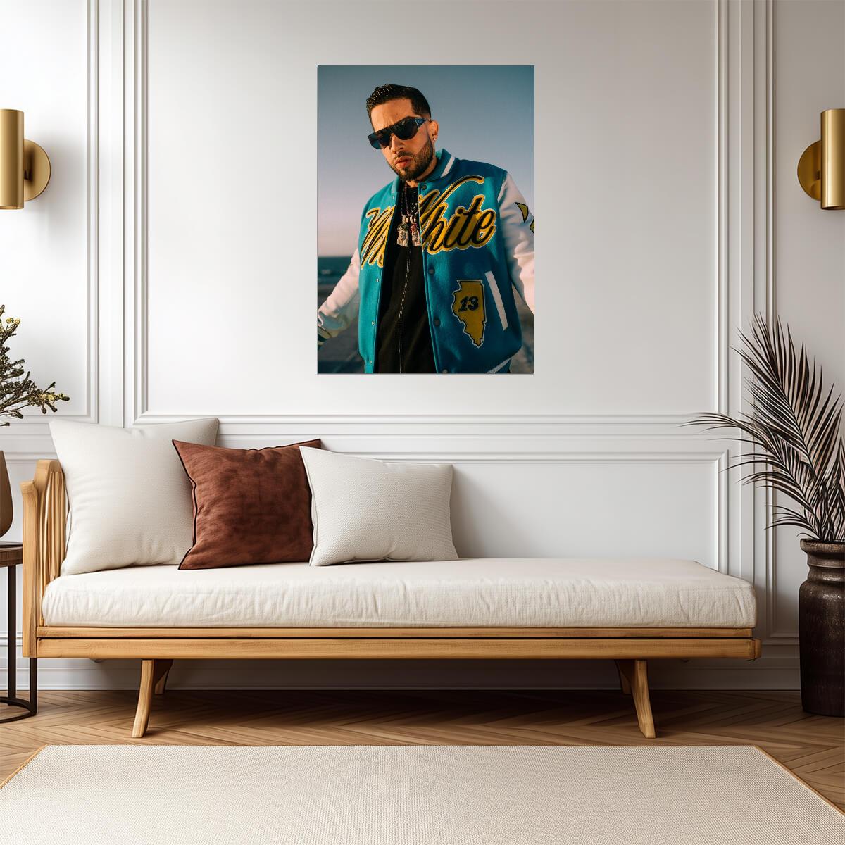 De La Ghetto | Colorful Art Print | Singer Poster - Music Poster