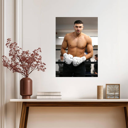 Tommy Fury Professional Boxer | Combat Sports Poster | Fitness Motivation Wall Art - Sports Poster