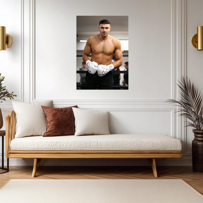Tommy Fury Professional Boxer | Combat Sports Poster | Fitness Motivation Wall Art - Sports Poster