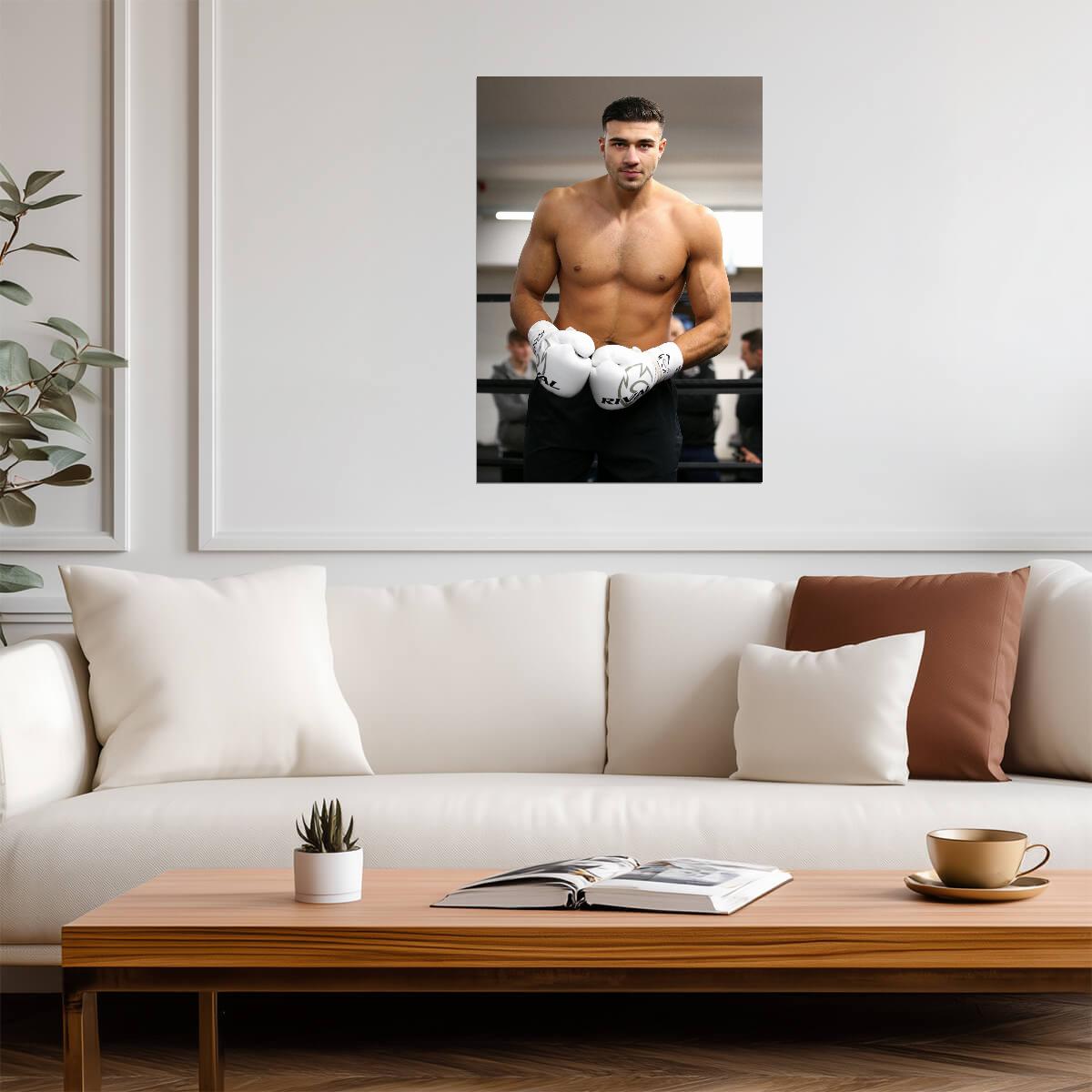 Tommy Fury Professional Boxer | Combat Sports Poster | Fitness Motivation Wall Art - Sports Poster