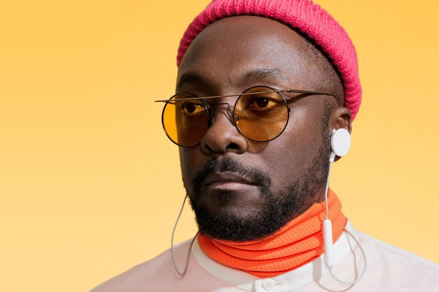 Will.i.am Colorful Portrait | Modern Music Poster | Hip Hop Fashion Art - Music Poster