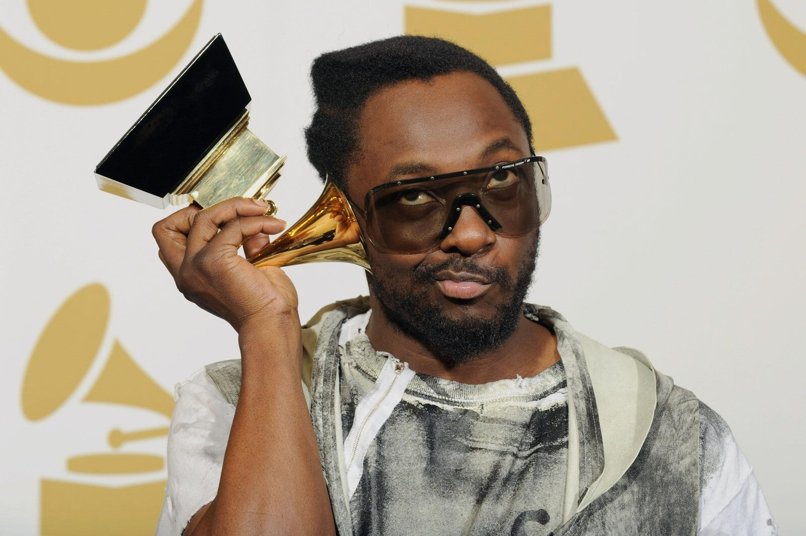 Will.i.am with Grammy Award | Music Producer Poster | Hip Hop Wall Art - Music Poster