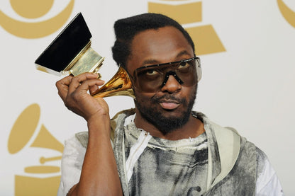 Will.i.am with Grammy Award | Music Producer Poster | Hip Hop Wall Art - Music Poster
