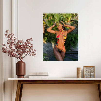 Julia Rose Wall Art | Hot Model Poster - Celebrities Poster