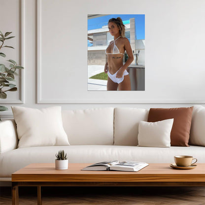 Julia Rose Print | Sexy Glamour Model Poster - Celebrities Poster