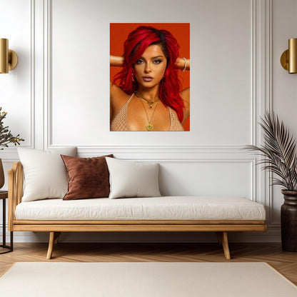 Bebe Rexha | Pop Singer Poster | Music Star Wall Art - Music Poster