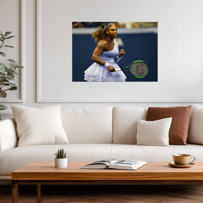 Serena Williams US Open Tutu Dress | Tennis Poster | Grand Slam Queen Art - Sports Poster