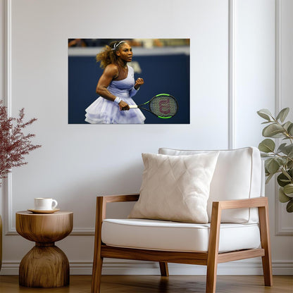 Serena Williams US Open Tutu Dress | Tennis Poster | Grand Slam Queen Art - Sports Poster