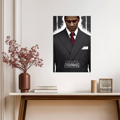 American Gangster | Ridley Scott Film | Crime Drama Poster - Movies & TV Poster