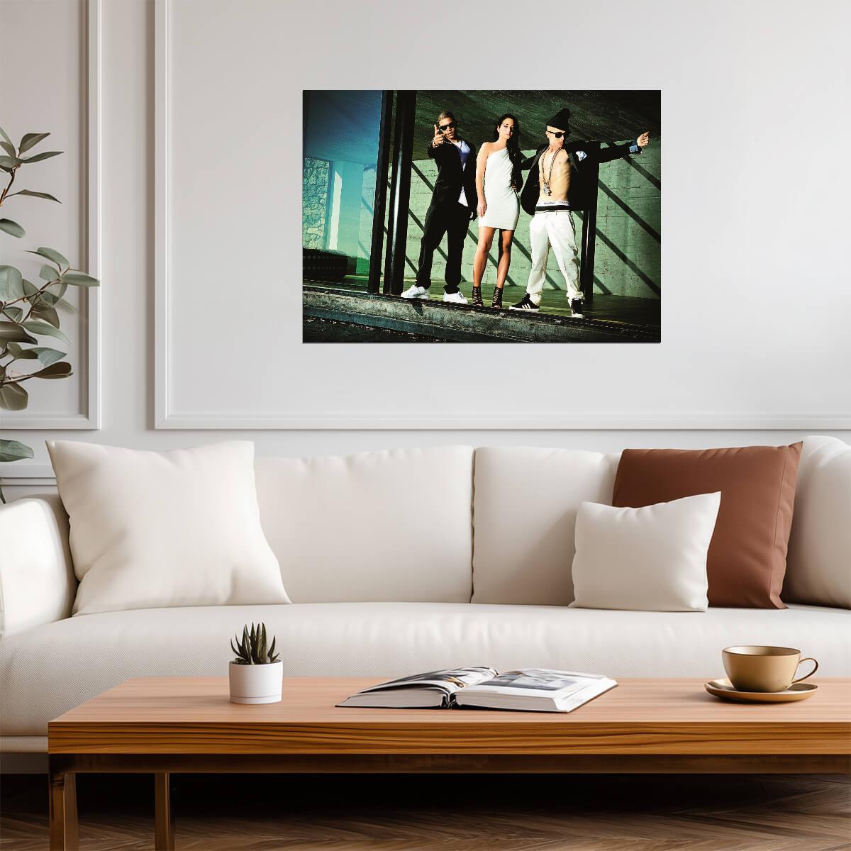 N-Dubz High Fashion Photoshoot | British Music Group Poster | Modern Hip Hop Wall Art - Music Poster