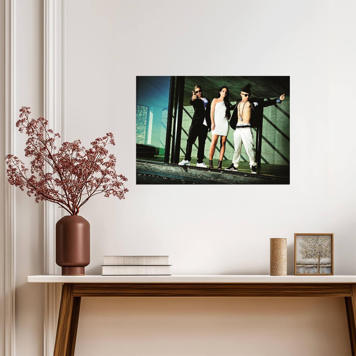N-Dubz High Fashion Photoshoot | British Music Group Poster | Modern Hip Hop Wall Art - Music Poster